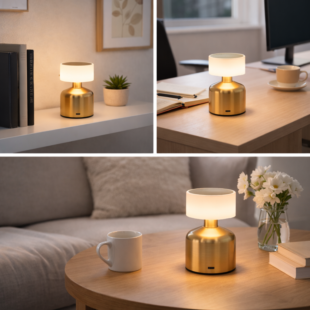 NuitZ™ – Lampe de chevet sans fil & tactile