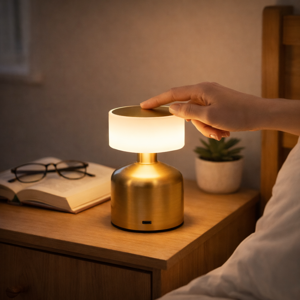Lampe de chevet sans fil & tactile pas cher